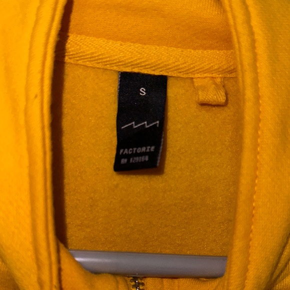 Factorie Yellow Half-Zip Sweater - Picture 2 of 3